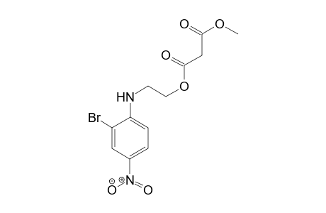 2-[(2-Bromo-4-nitrophenyl)amino]ethyl Methyl Propanedioate