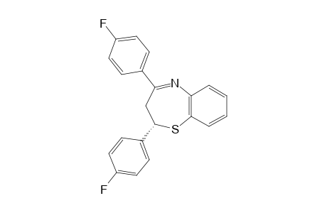 (S)-2,3-Dihydro-2,4-di-(4-fluorophenyl)-1,5-benzothiazepine
