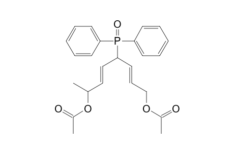 (4RS,7SR)-(E,E)-4-Diphenylphosphinoylocta-2,5-diene-1,7-diyl diacetate