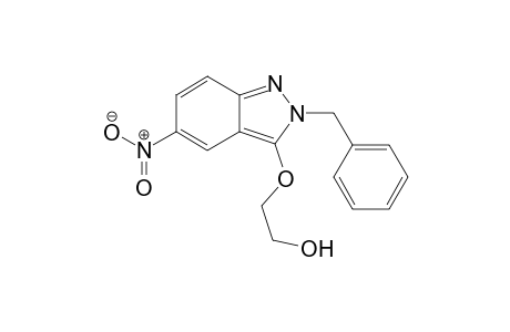 2-Benzyl-3-(2-hydroxyethoxy)-5-nitro-2H-indazole