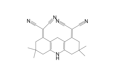 1,8-(Dicyanomethylene)-3,3,6,6-tetramethyl-1,2,3,4,5,6,7,8,9,10-dechydroacridine