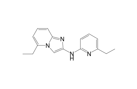 (5-ethylimidazo[1,2-a]pyridin-2-yl)-(6-ethyl-2-pyridyl)amine