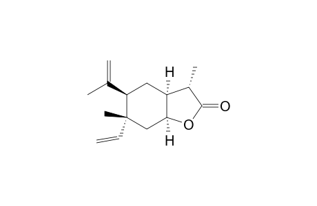 2(3H)-Benzofuranone, 6-ethenylhexahydro-3,6-dimethyl-5-(1-methylethenyl)-, [3R-(3.alpha.,3a.alpha.,5.beta.,6.alpha.,7a.alpha.)]-