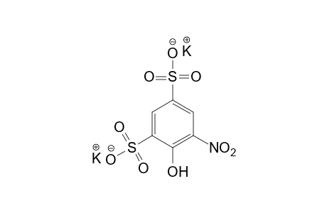4-hydroxy-5-nito-m-benzenedisulfonic acid, dipotassium salt