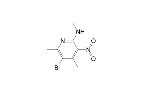 (5-bromo-4,6-dimethyl-3-nitro-2-pyridyl)-methyl-amine