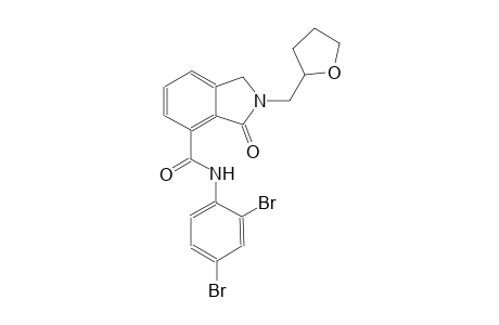 1H-isoindole-4-carboxamide, N-(2,4-dibromophenyl)-2,3-dihydro-3-oxo-2-[(tetrahydro-2-furanyl)methyl]-