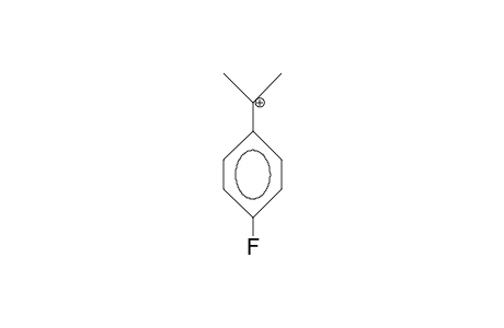 4-Fluoro-phenyl-dimethyl-carbenium cation