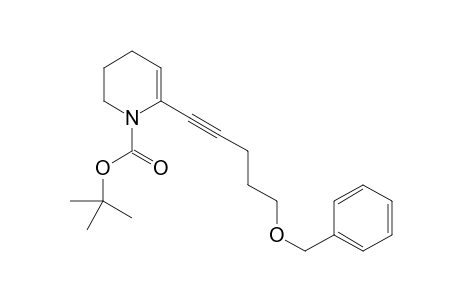 6-(5-Benzyloxypent-1-ynyl)-3,4-dihydro-2H-pyridine-1-carboxylic Acid tert-Butyl Ester