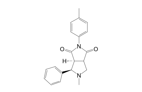3a,4-trans-1,3,3a,4,6,6a-hexahydro-2-(p-tolyl)-4-phenyl-5-methylpyrrolo[3,4-c]pyrrol-1,3-dione
