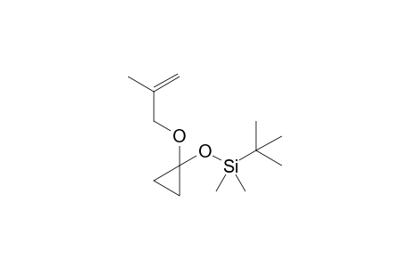 1-(.beta.-Methylallyloxy)-1-(tert-butyldimethylsilyloxy)cyclopropane