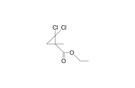 2,2-Dichloro-1-methyl-cyclopropanecarboxylic acid, ethyl ester