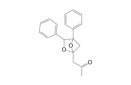 1-(2-Oxopropyl)-3,4-diphenyl-2,5-dioxabicyclo(2.1.1)hexane