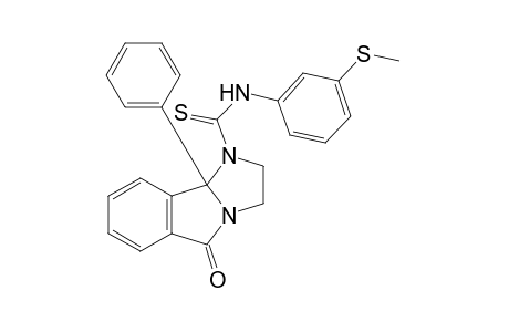 3'-(methylthio)-5-oxo-9b-phenyl-2,3,5,9b-tetrahydrothio-1H-imidazo[2,1-a]isoindole-1-carboxanilide