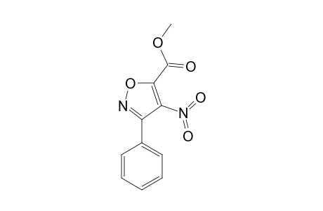 METHYL-4-NITRO-3-PHENYLISOXAZOLE-5-CARBOXYLATE