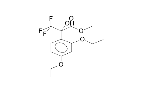 3-HYDROXY-4-(1-METHOXYCARBONYL-1-HYDROXY-2,2,2-TRIFLUOROETHYL)PHENOL,DIETHYL ETHER