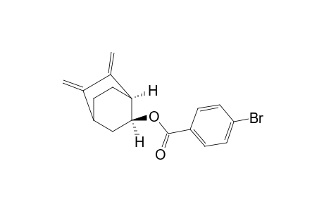 Benzoic acid, 4-bromo-, 5,6-bis(methylene)bicyclo[2.2.2]oct-2-yl ester, [1S-(1.alpha.,2.beta.,4.alpha.)]-