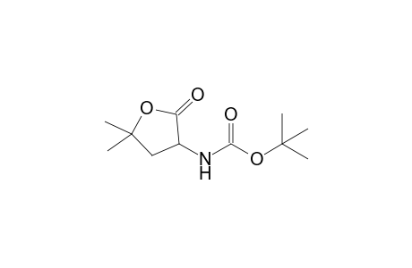 2-(t-Butoxycarbonylamino)-4,4-dimethyl-4-butanolide
