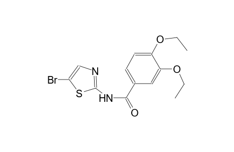 N-(5-bromo-1,3-thiazol-2-yl)-3,4-diethoxybenzamide