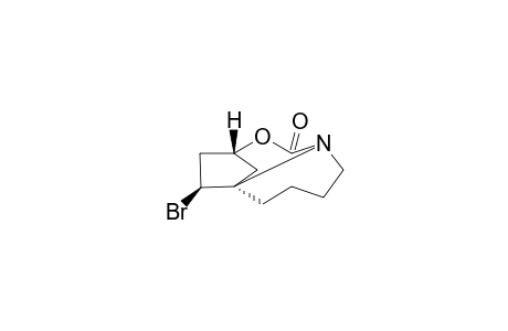 (1R*,9S*,11R*)-9-Bromo-2-oxa-4-azatricyclo[7.2.1.0(4,9)]dodecan-3-one