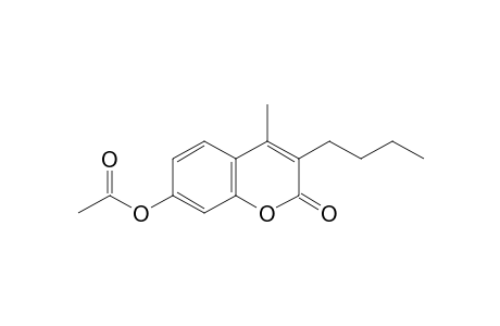 3-butyl-7-hydroxy-4-methylcoumarin, acetate