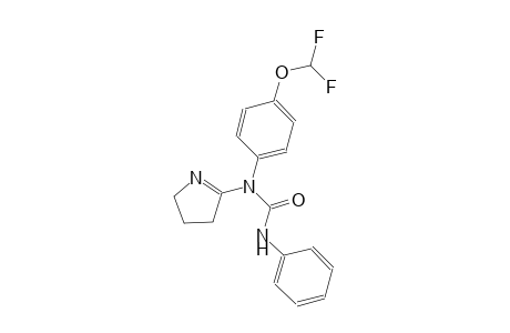 N-[4-(difluoromethoxy)phenyl]-N-(3,4-dihydro-2H-pyrrol-5-yl)-N'-phenylurea