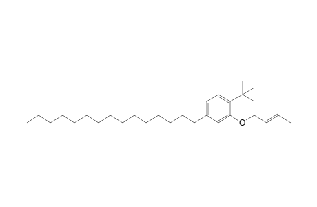 2-But-2-enyloxy-1-tert-butyl-4-n-pentadecylbenzene