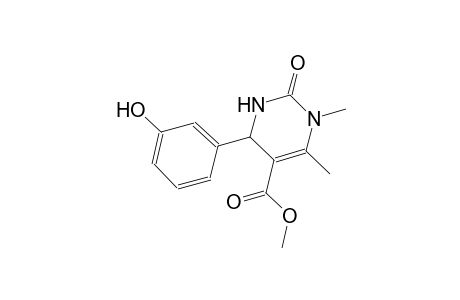4-(3-Hydroxy-phenyl)-1,6-dimethyl-2-oxo-1,2,3,4-tetrahydro-pyrimidine-5-carboxylic acid methyl ester
