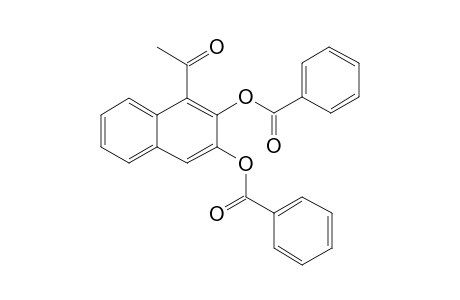 1-Acetyl-2,3-naphthalenediol dibenzoate