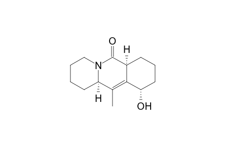 6H-Benzo[b]quinolizin-6-one, 1,2,3,4,6a,7,8,9,10,11a-decahydro-10-hydroxy-11-methyl-, (6a.alpha.,10.alpha.,11a.alpha.)-(.+-.)-