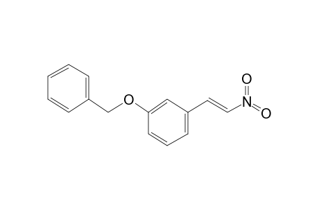 Ethylene, 1-nitro-2-[3-benzyloxyphenyl]-