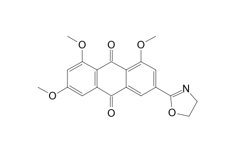 6-(4,5-DIHYDRO-1,3-OXAZOL-2-YL)-1,3,8-TRIMETHOXYANTHRAQUINONE