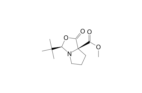 1H,3H-Pyrrolo[1,2-c]oxazole-7a(5H)-carboxylic acid, 3-(1,1-dimethylethyl)dihydro-1-oxo-, methyl ester, (3R-cis)-