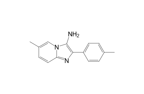 6-Methyl-2-(4-methylphenyl)-3-imidazo[1,2-a]pyridinamine