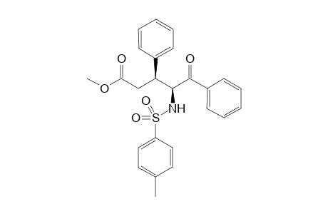 (3S,4S)-methyl 4-(4-methylphenylsulfonamido)-5-oxo-3,5-diphenylpentanoate