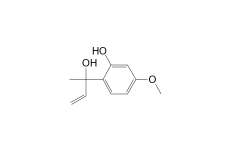 2-(2'-hydroxy-4'-methoxyphenyl)but-3-en-2-ol