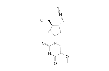 1-(3-AZIDO-2,3-DIDEOXY-ALPHA-D-ERYTHRO-PENTOFURANOSYL)-5-METHOXY-2-THIOURACIL