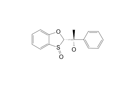 (2S,S(S))-2-[(1S)-1-PHENYL-1-HYDROXYETHYL]-1,3-BEZOXATHIOL-3-(2H)-OXIDE