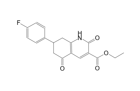3-quinolinecarboxylic acid, 7-(4-fluorophenyl)-1,2,5,6,7,8-hexahydro-2,5-dioxo-, ethyl ester