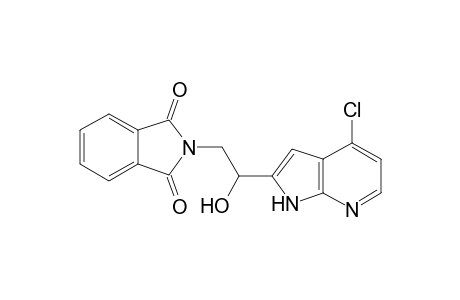 4-Chloro-2-(1-Hydroxy-2-phthalimidoethyl)-7-azaindole