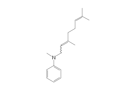 (N-(3,7-Dimethylocta-2,6-dienyl)-N-methylbenzenamine