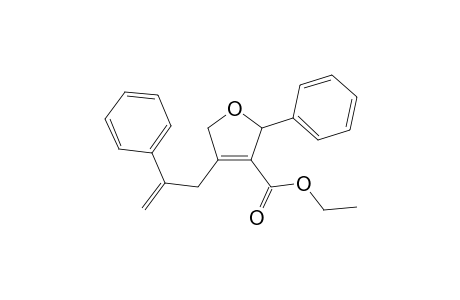 Ethyl 2,5-dihydro-2-phenyl-4-(2'-phenylprop-3'-ene)furan-3-carboxylate