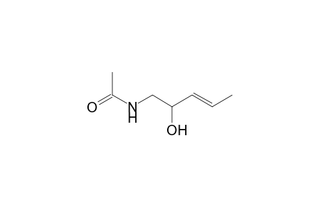 N-[(3E)-2-Hydroxy-3-pentenyl]acetamide