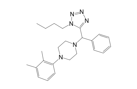 1-((1-Butyl-1H-tetrazol-5-yl)(phenyl)methyl)-4-(2,3-dimethylphenyl)piperazine