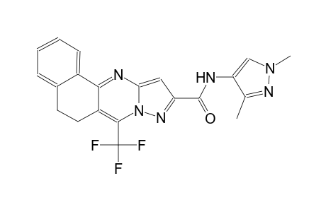 N-(1,3-dimethyl-1H-pyrazol-4-yl)-7-(trifluoromethyl)-5,6-dihydrobenzo[h]pyrazolo[5,1-b]quinazoline-10-carboxamide