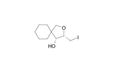 2-Oxaspiro[4.5]decan-4-ol, 3-(iodomethyl)-, cis-
