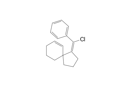 (E)-1-(Chloro(phenyl)methylene)spiro[4.5]dec-6-ene
