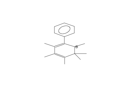 3-PHENYL-1,1,2,4,5,6-HEXAMETHYLBENZOLONIUM CATION