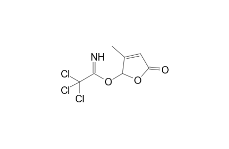 3-Methyl-5-oxo-2,5-dihydrofuran-2-yl 2,2,2-trichloroacetimidate