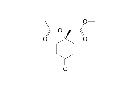4-ACETYLOXY-4-(METHYLENECARBOMETHOXY)-CYClOHEXA-2,5-DIENONE