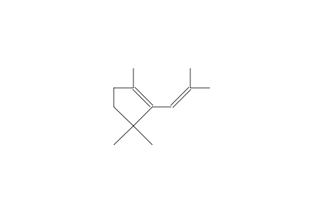 1-(2-Methyl-prop-1-en-1-yl)-2,5,5-trimethyl-cyclopent-1-ene